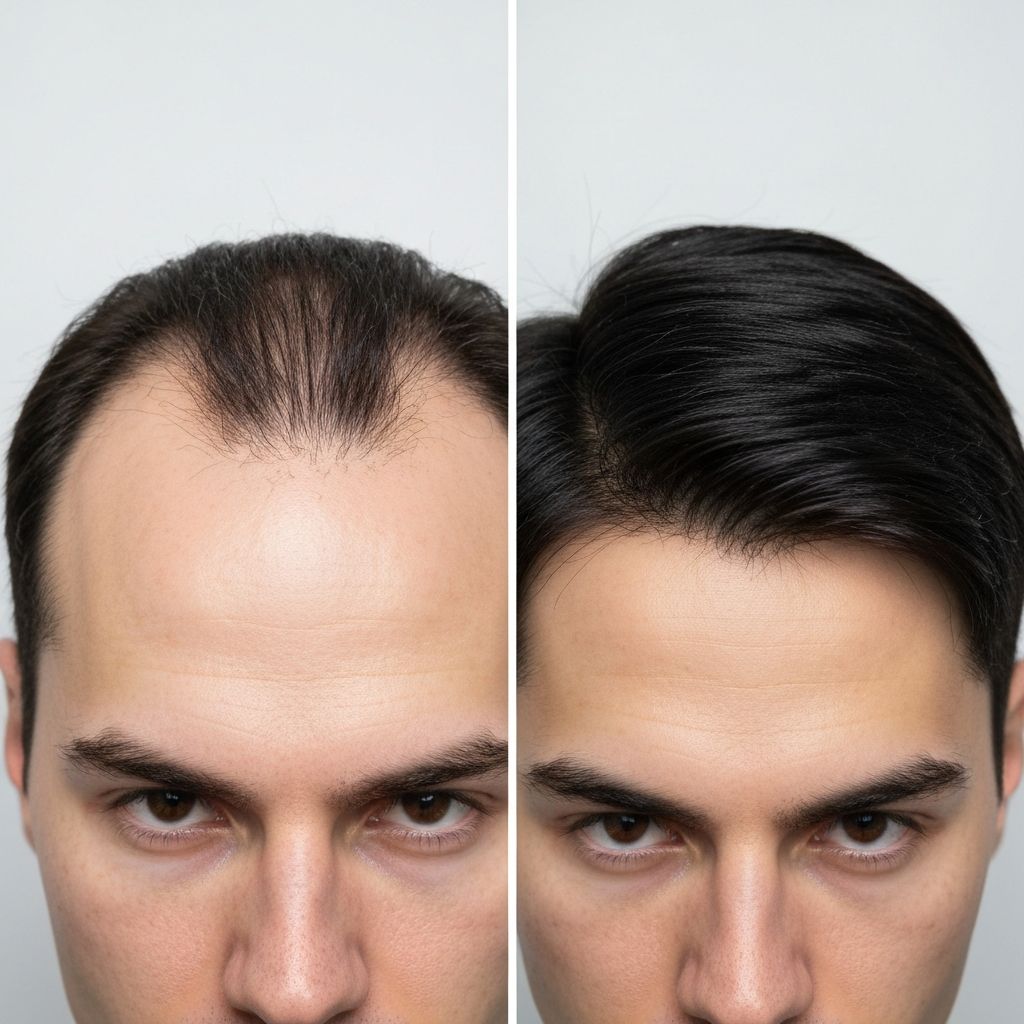Result: Hairline Restoration